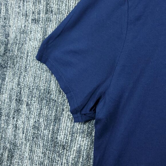 Polo Ralph Lauren Men's V-Neck T-Shirt XL Classic Navy Blue - Picture 12 of 13